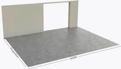 Floor plan styles diagram